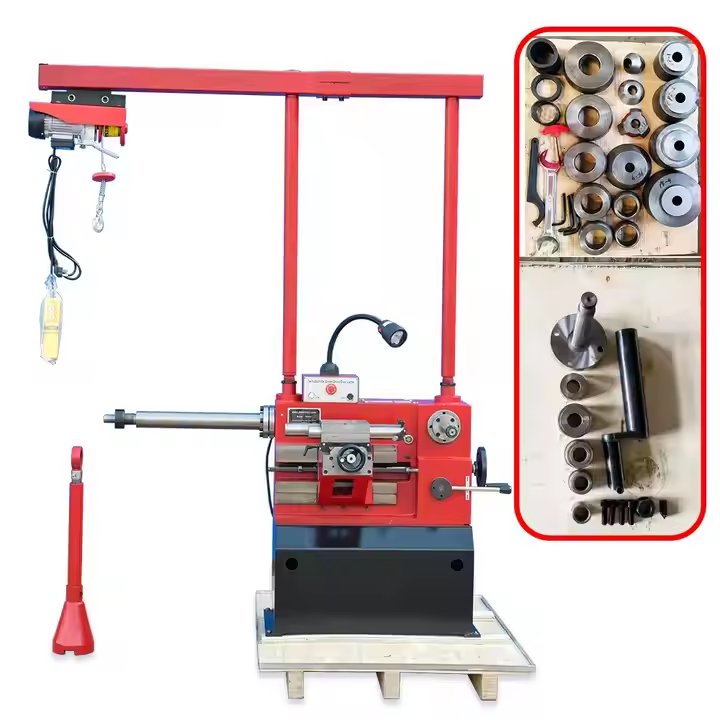 T8465 Truck and Car Brake Disc Repairing Lathe Multiple Speed Precision Machining Brake Disc/drum Lathe